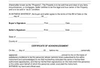 Free Notarized Bill Of Sale Form  Word  Pdf  Eforms – Free throughout Legal Bill Of Sale Template