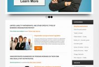 Free Online Business Psd Web Template – Free Psd Web Templates inside Professional Website Templates For Business