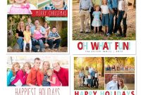 Free Photoshop Holiday Card Templates From Mom And Camera  Flourish pertaining to Christmas Photo Card Templates Photoshop