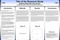 Free Powerpoint Scientific Research Poster Templates For Printing with regard to Powerpoint Poster Template A0