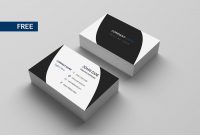 Free Print Design Business Card Template  Creativetacos within Free Bussiness Card Template