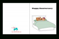 Free Printable Anniversary Cards for Anniversary Card Template Word