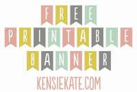 Free Printable Banner Template Welcome Home Of Freebie Friday within Welcome Banner Template
