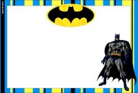 Free Printable Batman Forever Invitation Template  Free Invitation throughout Batman Birthday Card Template
