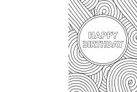 Free Printable Birthday Cards  Paper Trail Design within Foldable Birthday Card Template