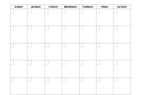 Free Printable Blank Calendar Template  Paper Trail Design inside Blank Calender Template