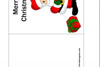 Free Printable Christmas Cards  Free Printable Christmas Card With pertaining to Printable Holiday Card Templates