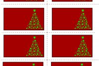 Free Printable Christmas Labels With Trees for Xmas Labels Templates Free