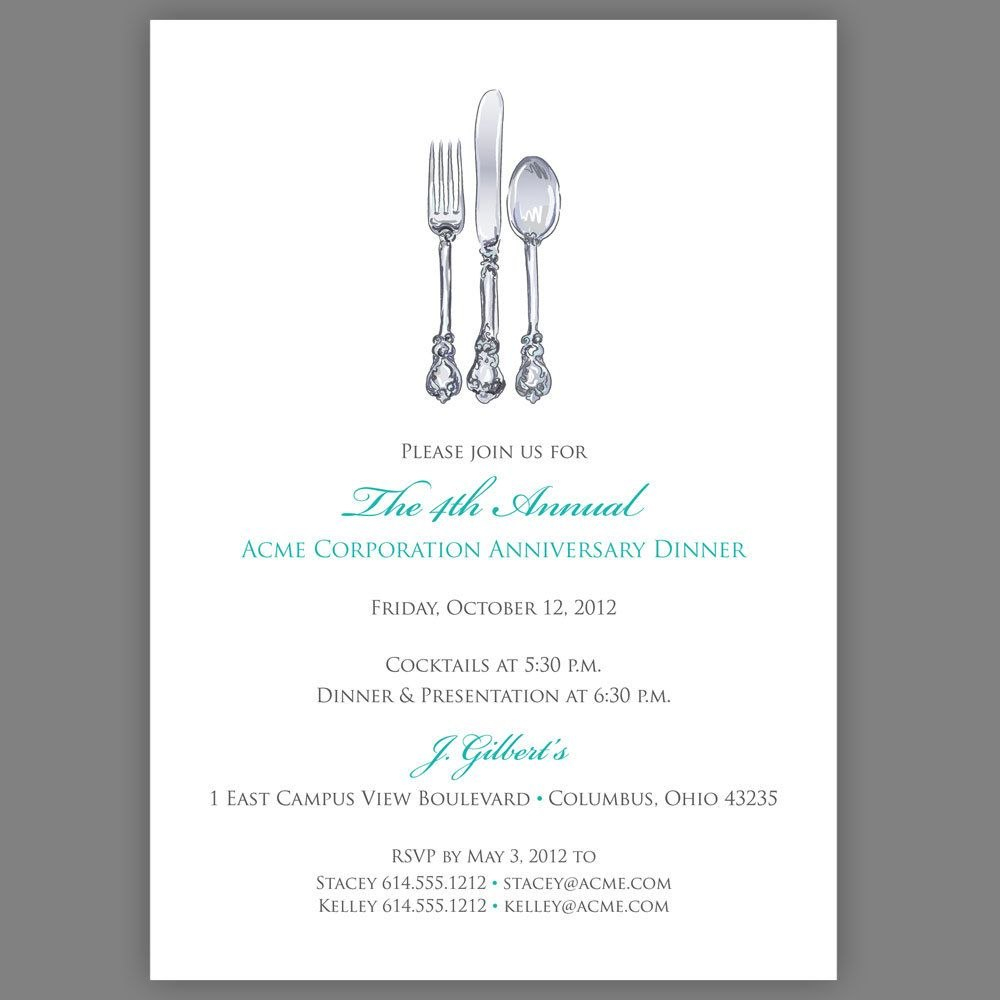 Free Printable Dinner Invitation Templates  Printable Corporate with Business Launch Invitation Templates Free