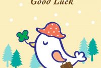 Free Printable Goodbye And Good Luck Greeting Card  Littlestar within Good Luck Card Template
