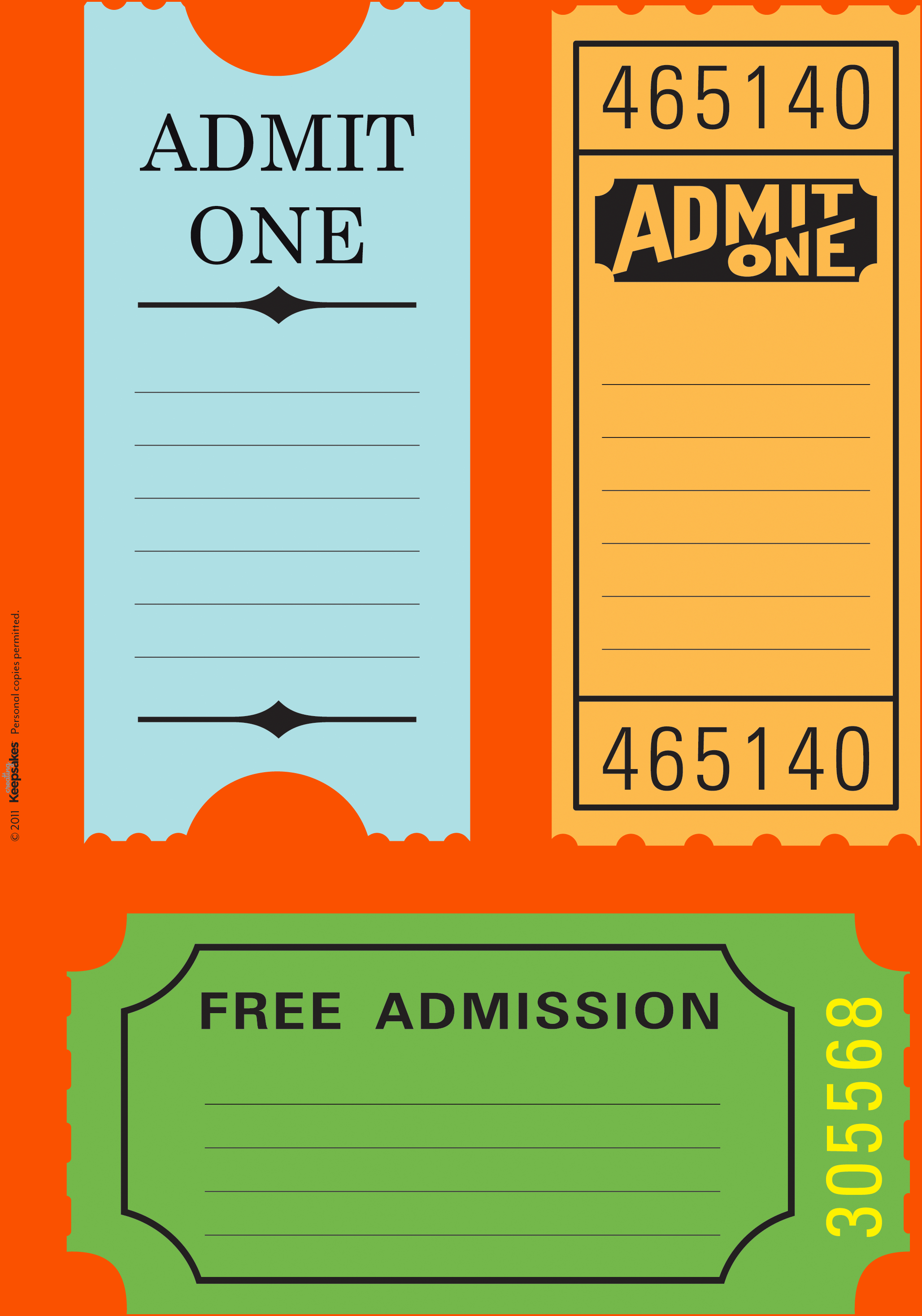 Free Printable Ticket Template Templates Travel Tickets within Blank Admission Ticket Template