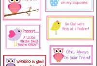 Free Printable Valentine's Cards A Lot Of Them  Diyowl Printabes throughout Valentine Card Template For Kids