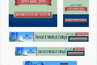 Free Psd Collegeuniversity Web Banner Ads Design Templates  Web for College Banner Template