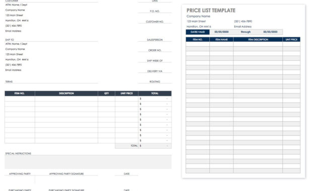 Free Purchase Order Templates  Smartsheet inside Raw Material Purchase Agreement Template