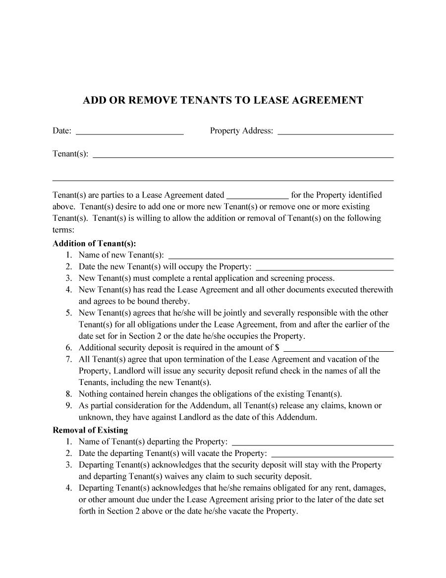 Free Roommate Agreement Templates  Forms Word Pdf with Free Roommate Rental Agreement Template