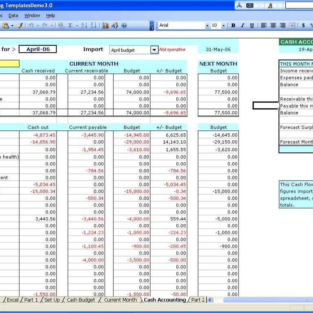 Free Spreadsheet Templates  Account Spreadsheet Templates For Small with regard to Business Accounts Excel Template