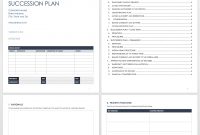 Free Succession Planning Templates  Smartsheet inside Ceo Report To Board Of Directors Template
