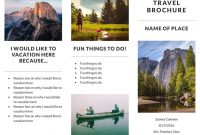 Free Travel Brochure Templates  Examples  Free Templates regarding Travel And Tourism Brochure Templates Free