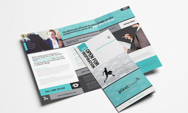 Free Trifold Brochure Templates In Psd  Vector  Brandpacks for Tri Fold Brochure Ai Template