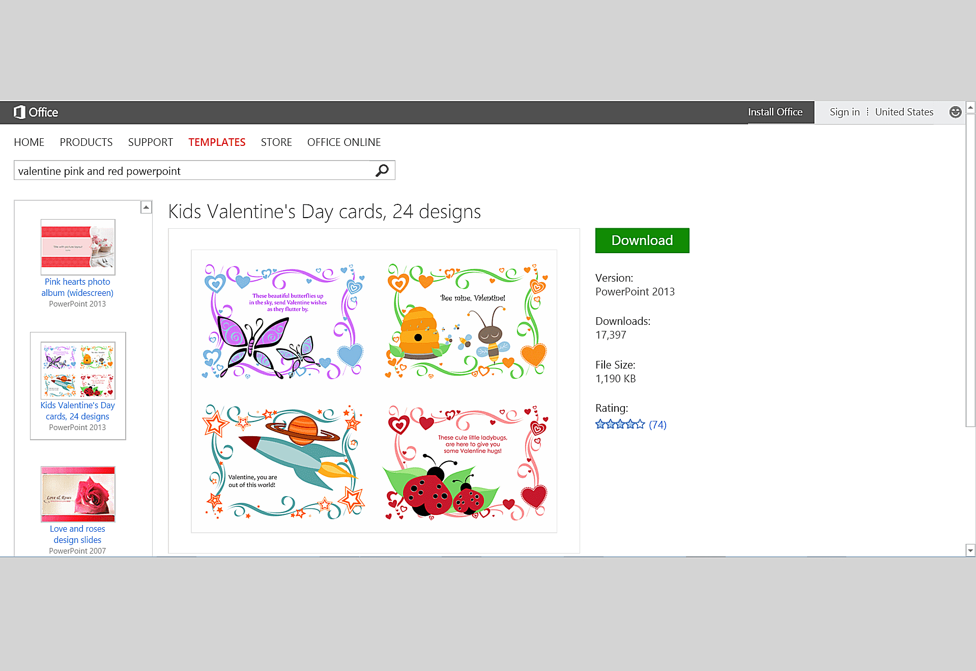 Free Valentine's Day Templates For Ms Office in Valentine Card Template Word