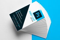 Free Vertical Business Card Template In Psd Format with Free Business Card Templates In Psd Format