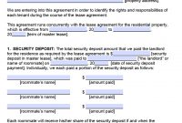 Free West Virginia Roommate Agreement Template – Pdf – Word within Free Roommate Lease Agreement Template