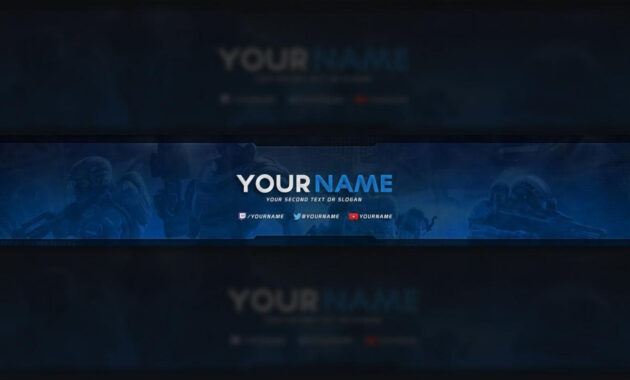 Free Youtube Banner  Template In   Youtube Banner Template intended for Youtube Banners Template