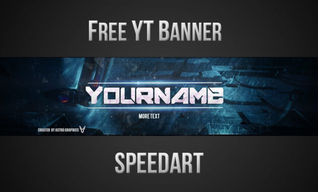 Free Youtube Banner Template Psd New   Youtube inside Youtube Banners Template