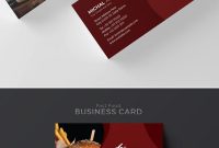 Freepiker  Restaurant Business Card Template with regard to Restaurant Business Cards Templates Free