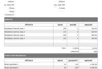 Freight Invoice  Free Invoice Templates For Excel  Pdf within Xl Invoice Template