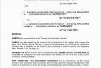 Fresh Reseller Agreement Template Free  Best Of Template intended for Saas Reseller Agreement Template