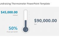Fundraising Thermometer Powerpoint Template  Slidemodel regarding Thermometer Powerpoint Template