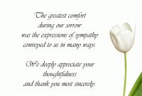 Funeral Thank You Card Ideas  Google Search  Sympathy Card Ideas regarding Sympathy Thank You Card Template