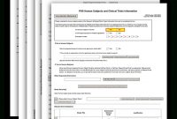 G  Phs Human Subjects And Clinical Trials Information with regard to Case Report Form Template Clinical Trials