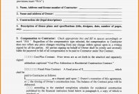 General Contractor Sample Contract  Quick Askips – Contractor intended for Joint Check Agreement Template