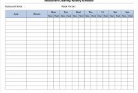 Generic Weekly Calendar Pdf Schedule Template Word Printable Blank regarding Blank Checklist Template Pdf
