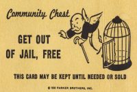 Get Out Of Jail Free Card Monopoly Blank Template  Imgflip throughout Get Out Of Jail Free Card Template