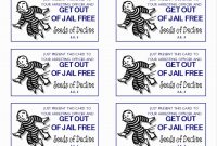 Get Out Of Jail Free Card Template Five Easy Ways To  Marianowo with Get Out Of Jail Free Card Template