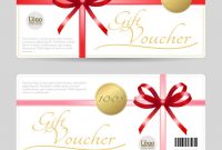 Gift Card Or Gift Voucher Template Royalty Free Vector Image with regard to Gift Card Template Illustrator