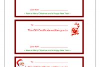 Gift Certificate Form  Fillable Printable Pdf  Forms  Handypdf in Fillable Gift Certificate Template Free