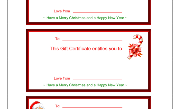 Gift Certificate Form  Fillable Printable Pdf  Forms  Handypdf in Fillable Gift Certificate Template Free