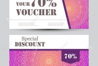 Gift Voucher Template With Mandala Design Certificate For Sport pertaining to Magazine Subscription Gift Certificate Template
