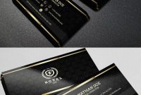 Gold And Black Business Card Template Pdf  Business Card Templates for Call Card Templates