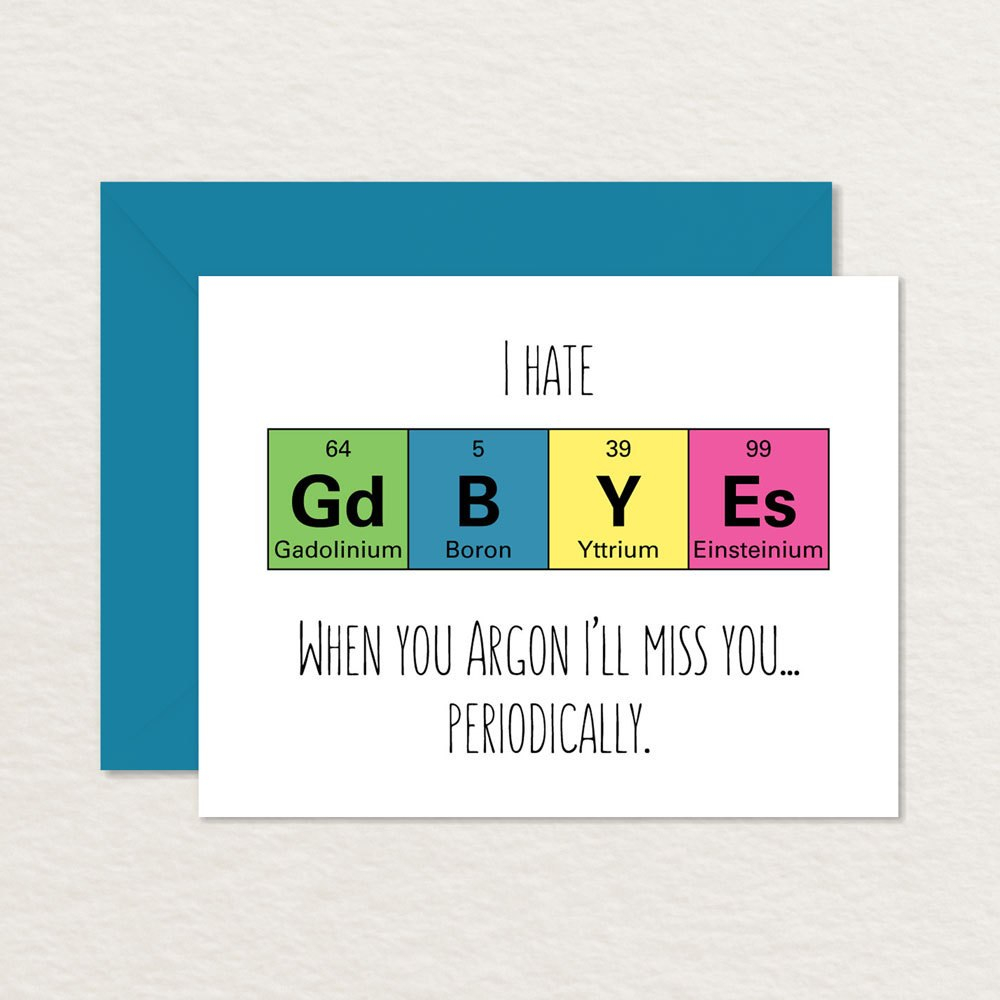 Goodbye Card Printable  Funny Goodbye Card  Nerdy Goodbye  Etsy in Goodbye Card Template