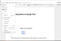 Google Docs Tips To Become A Power User with Google Docs Menu Template