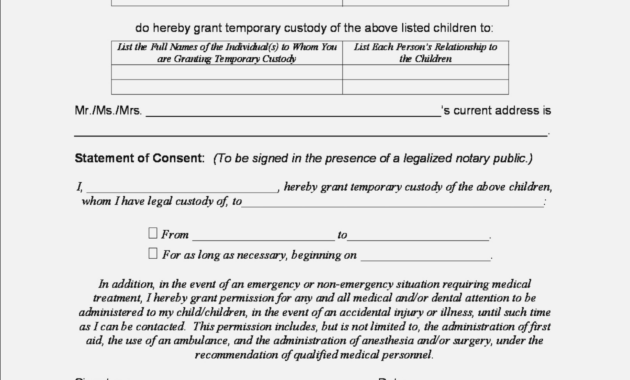 Great Pa Custody Forms  Realty Executives Mi  Invoice And within Child Relocation Agreement Template
