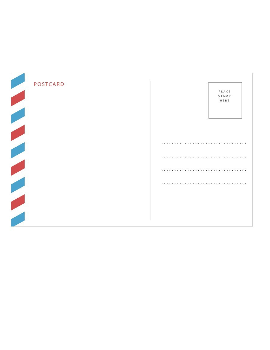 Great Postcard Templates  Designs Word  Pdf ᐅ Template Lab intended for Postcard Size Template Word