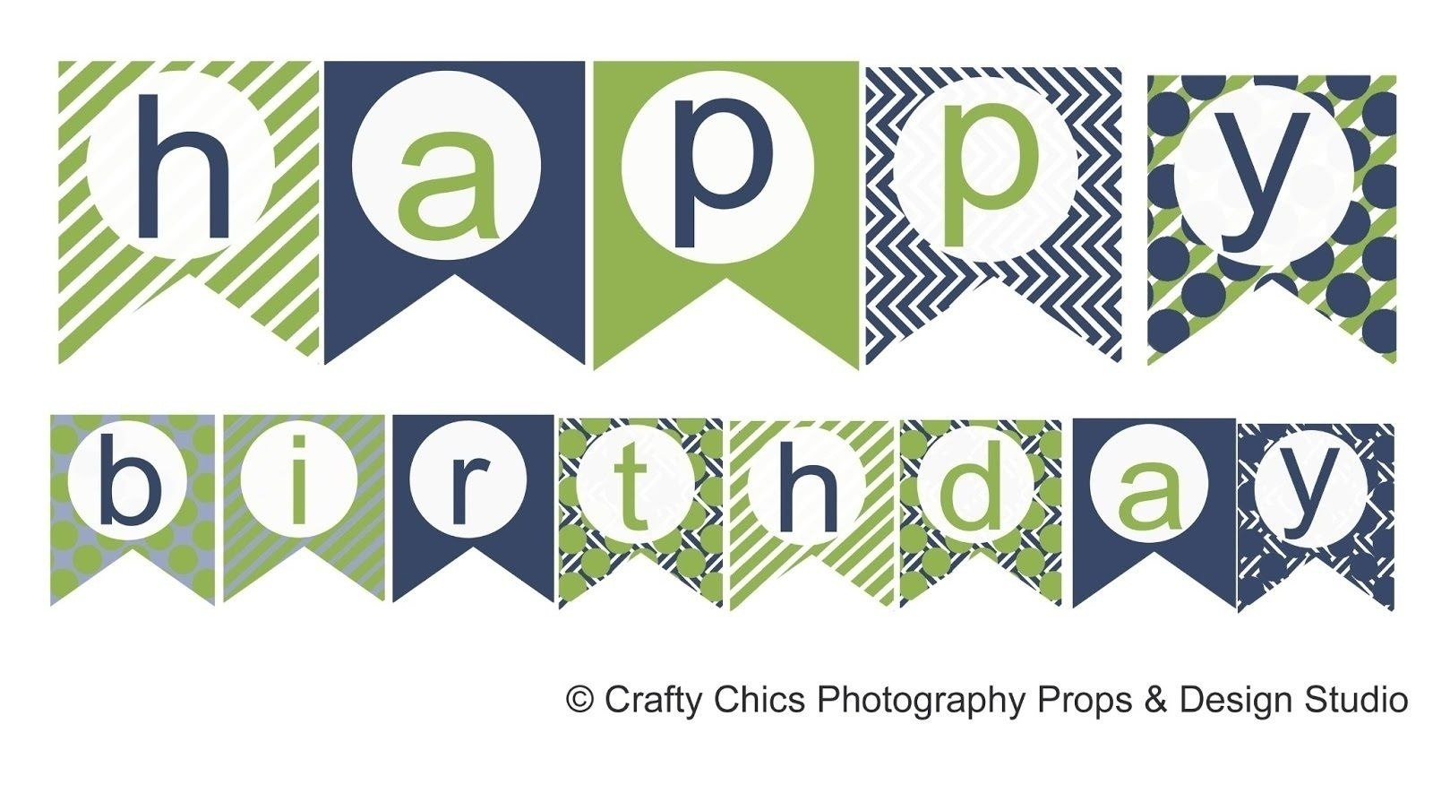 Happy Birthday Banner Template Printable  World Of Label with regard to Free Printable Happy Birthday Banner Templates