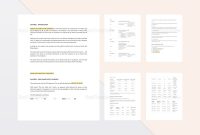 Health And Safety Annual Report Template In Word Apple Pages with regard to Annual Health And Safety Report Template