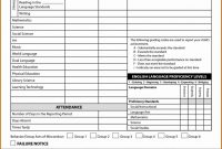 High School Student Report Card Ash Tree Learning Center Academy with regard to High School Report Card Template